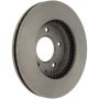 CENTRIC PARTS 121.45053 C-Tek Standard Brake Rotor