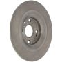 CENTRIC PARTS 121.45062 C-Tek Standard Brake Rotor