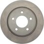 CENTRIC PARTS 121.45067 C-Tek Standard Brake Rotor