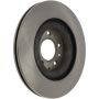 CENTRIC PARTS 121.45071 C-Tek Standard Brake Rotor