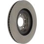 CENTRIC PARTS 121.45080 C-Tek Standard Brake Rotor