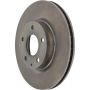 CENTRIC PARTS 121.45086 C-Tek Standard Brake Rotor