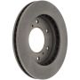 CENTRIC PARTS 121.46062 C-Tek Standard Brake Rotor