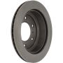 CENTRIC PARTS 121.46063 C-Tek Standard Brake Rotor