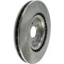 CENTRIC PARTS 121.46076 C-Tek Standard Brake Rotor