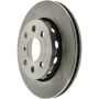CENTRIC PARTS 121.50001 C-Tek Standard Brake Rotor