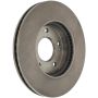 CENTRIC PARTS 121.50022 C-Tek Standard Brake Rotor