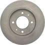 CENTRIC PARTS 121.51006 C-Tek Standard Brake Rotor