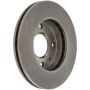 CENTRIC PARTS 121.51014 C-Tek Standard Brake Rotor