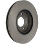 CENTRIC PARTS 121.51020 C-Tek Standard Brake Rotor