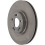 CENTRIC PARTS 121.51032 C-Tek Standard Brake Rotor
