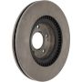 CENTRIC PARTS 121.51034 C-Tek Standard Brake Rotor