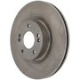 CENTRIC PARTS 121.51038 C-Tek Standard Brake Rotor