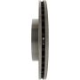 CENTRIC PARTS 121.51044 C-Tek Standard Brake Rotor