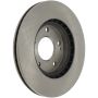 CENTRIC PARTS 121.51044 C-Tek Standard Brake Rotor