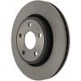 CENTRIC PARTS 121.58001 C-Tek Standard Brake Rotor