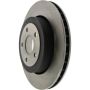 CENTRIC PARTS 121.58004 C-Tek Standard Brake Rotor