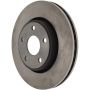 CENTRIC PARTS 121.58006 C-Tek Standard Brake Rotor