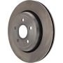 CENTRIC PARTS 121.58009 C-Tek Standard Brake Rotor