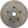CENTRIC PARTS 121.61006 C-Tek Standard Brake Rotor