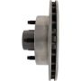 CENTRIC PARTS 121.61008 C-Tek Standard Brake Rotor