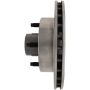 CENTRIC PARTS 121.61008 C-Tek Standard Brake Rotor