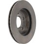 CENTRIC PARTS 121.61012 C-Tek Standard Brake Rotor