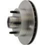 CENTRIC PARTS 121.61016 C-Tek Standard Brake Rotor