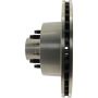 CENTRIC PARTS 121.61017 C-Tek Standard Brake Rotor