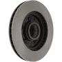 CENTRIC PARTS 121.61018 C-Tek Standard Brake Rotor