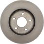 CENTRIC PARTS 121.61019 C-Tek Standard Brake Rotor