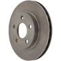 CENTRIC PARTS 121.61019 C-Tek Standard Brake Rotor