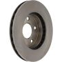 CENTRIC PARTS 121.61019 C-Tek Standard Brake Rotor