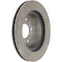 CENTRIC PARTS 121.61021 C-Tek Standard Brake Rotor