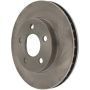 CENTRIC PARTS 121.61022 C-Tek Standard Brake Rotor