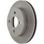 CENTRIC PARTS 121.61023 C-Tek Standard Brake Rotor