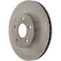 CENTRIC PARTS 121.61027 C-Tek Standard Brake Rotor