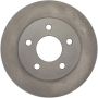 CENTRIC PARTS 121.61037 C-Tek Standard Brake Rotor