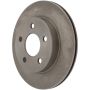 CENTRIC PARTS 121.61037 C-Tek Standard Brake Rotor