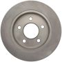 CENTRIC PARTS 121.61042 C-Tek Standard Brake Rotor