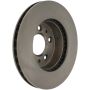 CENTRIC PARTS 121.61047 C-Tek Standard Brake Rotor