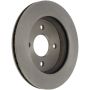 CENTRIC PARTS 121.61050 C-Tek Standard Brake Rotor