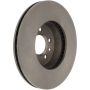 CENTRIC PARTS 121.61055 C-Tek Standard Brake Rotor