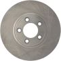 CENTRIC PARTS 121.61060 C-Tek Standard Brake Rotor