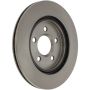 CENTRIC PARTS 121.61062 C-Tek Standard Brake Rotor