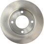 CENTRIC PARTS 121.61064 C-Tek Standard Brake Rotor
