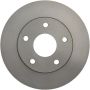 CENTRIC PARTS 121.61067 C-Tek Standard Brake Rotor