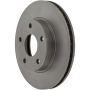 CENTRIC PARTS 121.61067 C-Tek Standard Brake Rotor