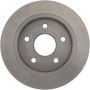 CENTRIC PARTS 121.61068 C-Tek Standard Brake Rotor