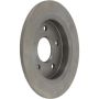 CENTRIC PARTS 121.61068 C-Tek Standard Brake Rotor